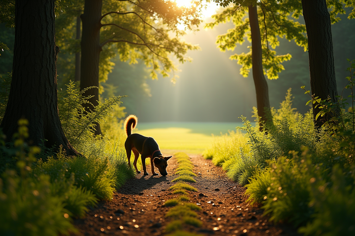 chien fugueur