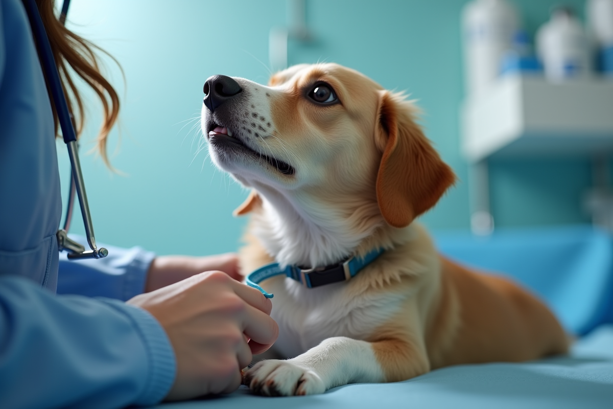 chien blessure