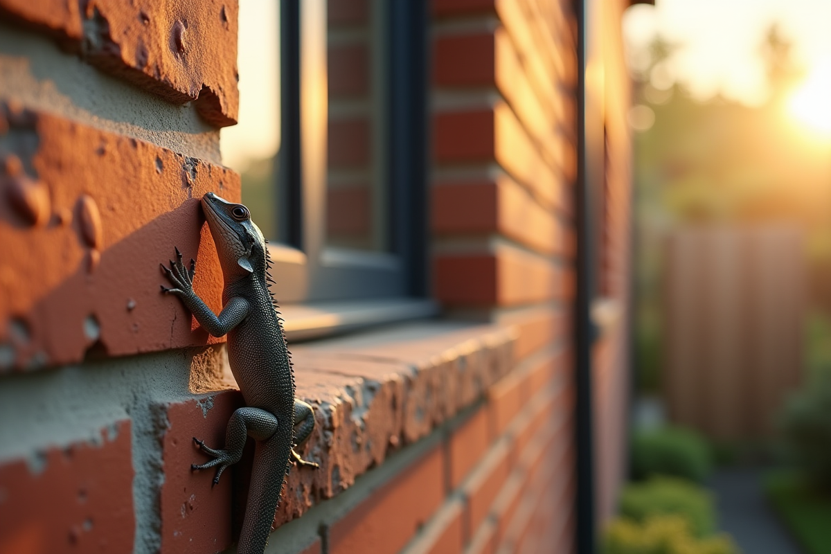 lézards maison