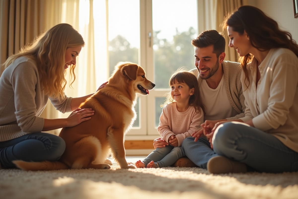 chien  relogement
