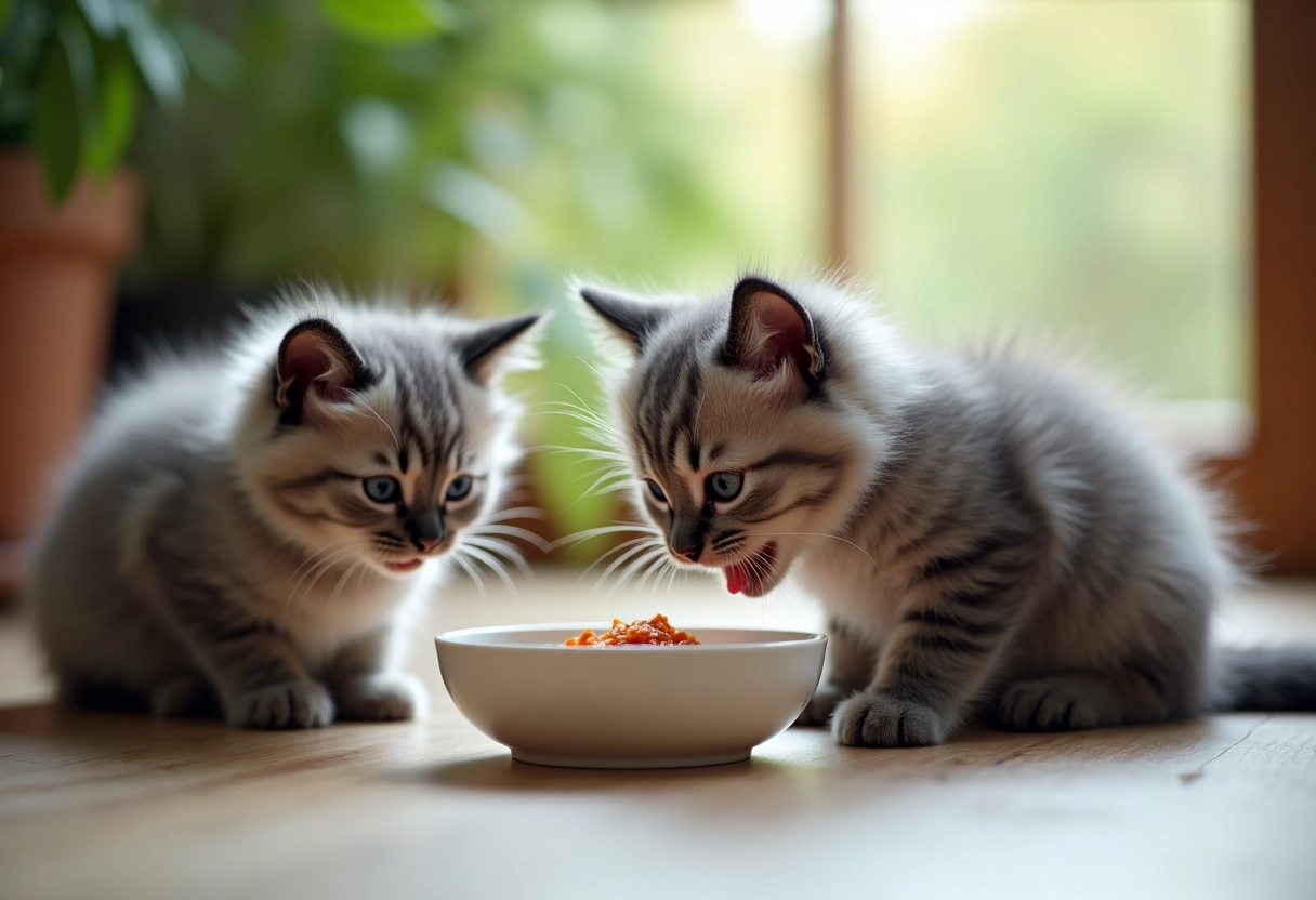 chaton sevrage