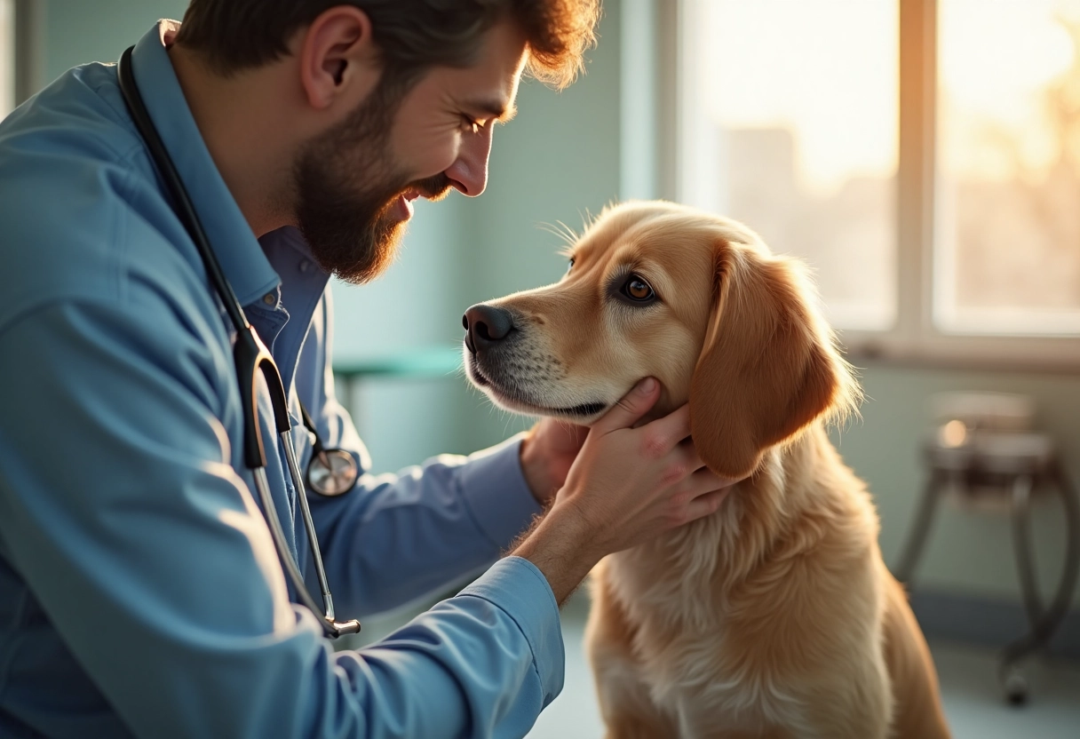 chien malade